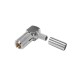 XGT-8016-NGDH - DIN 1.0 / 2.3 Right Angled Screw On Cable Mounted Plug