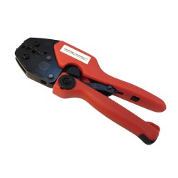 TLG109 - Hand Crimp Tool for Coaxial Connectors (Red)