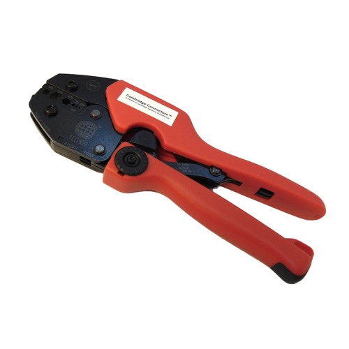 TLG109 - Hand Crimp Tool for Coaxial Connectors (Red)