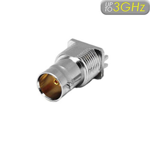 XBS-03-EB16-NN - 3GHz Edge Mounting BNC Connector with Location Webs