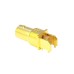 XBS-03-RB17-GGV - Right Angle PCB Mounting BNC Connector with Pathfinder Light Pipe