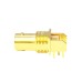 XBS-03-RB40-GGV - Right Angle PCB Mounting BNC Connector with Pathfinder Light Pipe