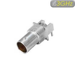 XBS-03-RB40-NNNV - Surface Mount Right Angle BNC Connector with Pathfinder Light Pipe