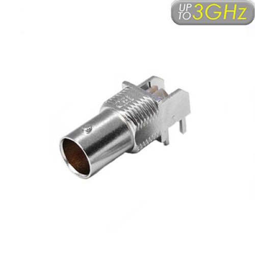 XBS-03-RB40-NNV - Right Angle PCB Mounting BNC Connector with Pathfinder Light Pipe