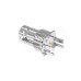 XBS-12-EB19-NNS - Edge Mounting  BNC Bulkhead Connector