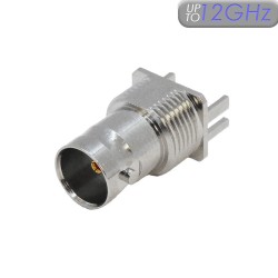 XBS-12-EB19-NNS - Edge Mounting  BNC Bulkhead Connector