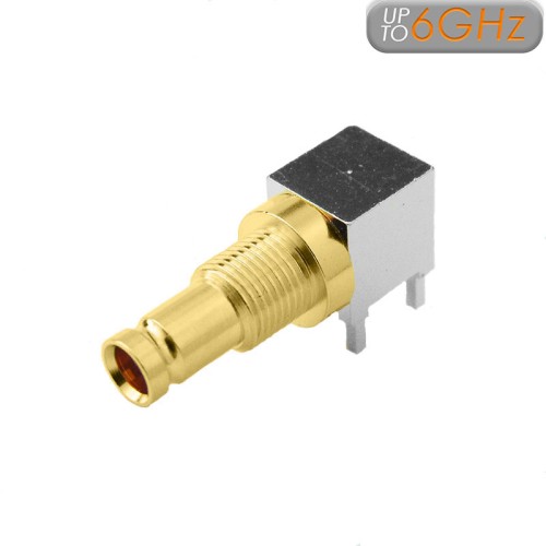 XGS-06-RB26-NGU - Right Angle PCB Bulkhead Mounted Connector with Protective Sleeve